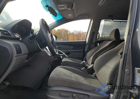 2014 Honda Odyssey Ex z USA, uszkodzony, nr VIN 5FNRL5H45EB087860